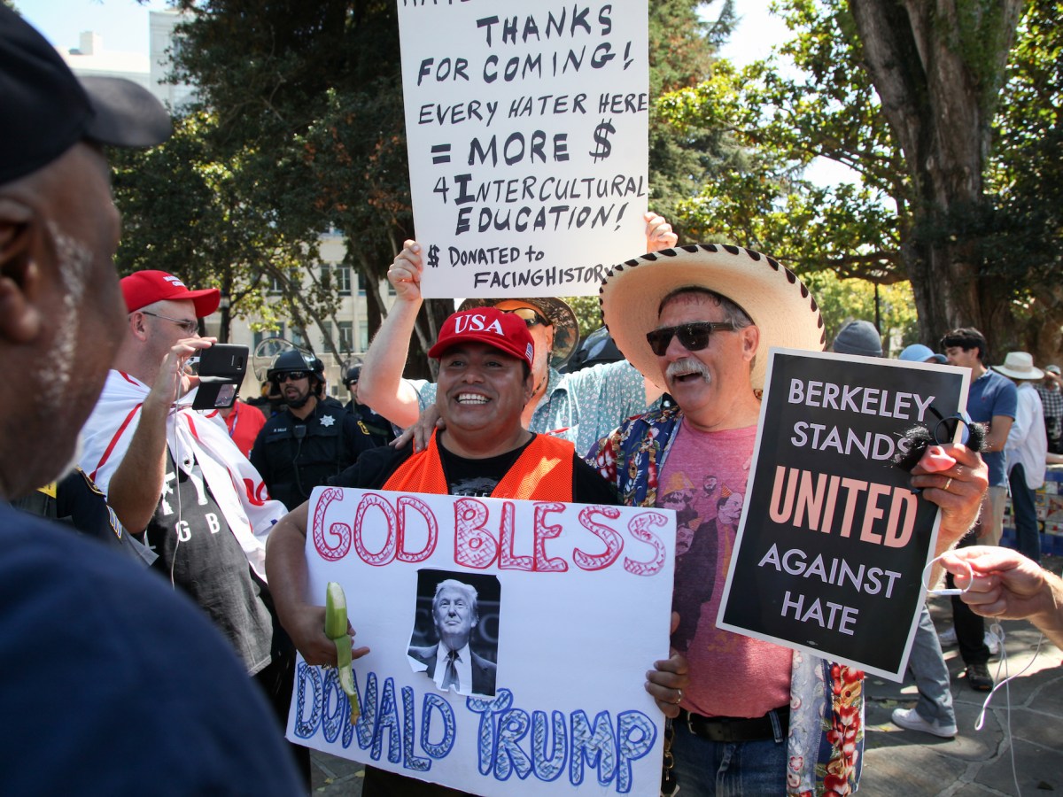 In Berkeley, community comes out in force against hate, racism