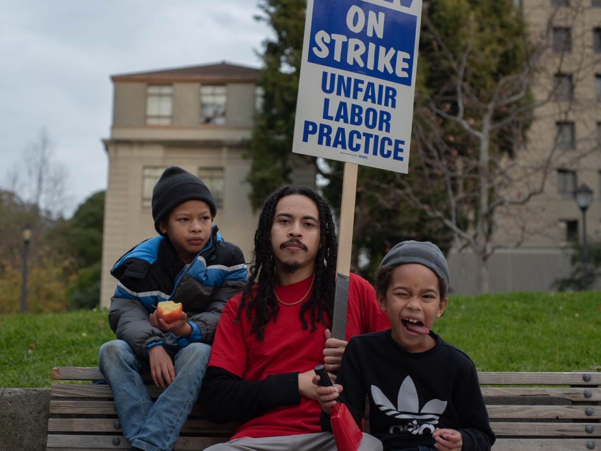 UC strike: Parent workers tell Cal ‘learn to share’