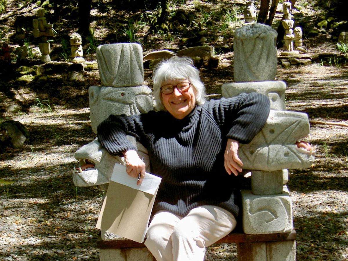 Remembering Mary McChesney, sculptor, welder, art historian, murder mystery writer